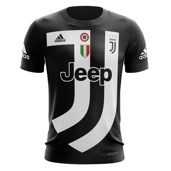 Entrenamiento Juventus 2018-19 Negro Blanco